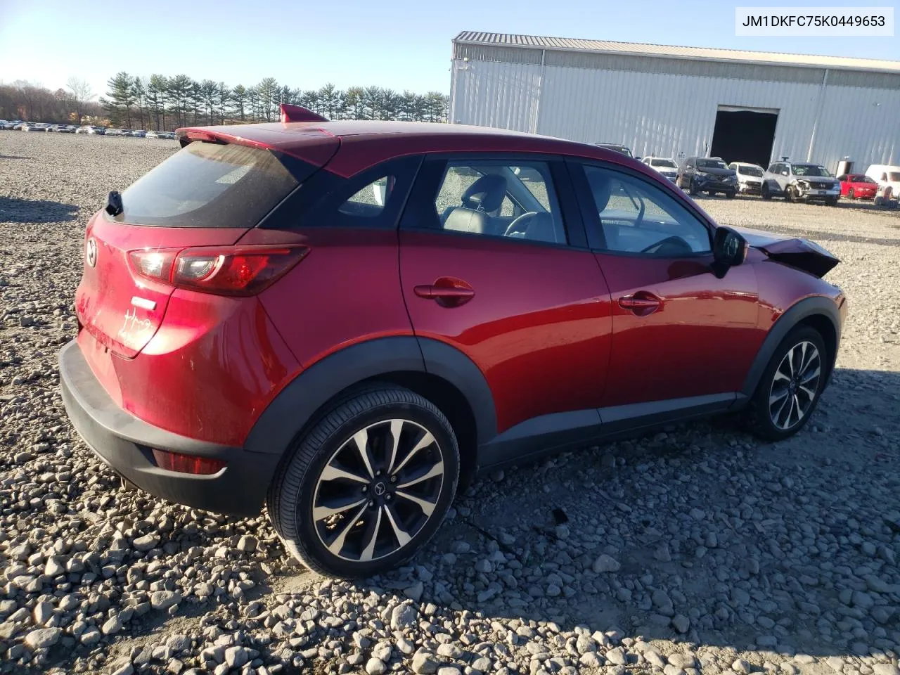 2019 Mazda Cx-3 Touring VIN: JM1DKFC75K0449653 Lot: 80712134