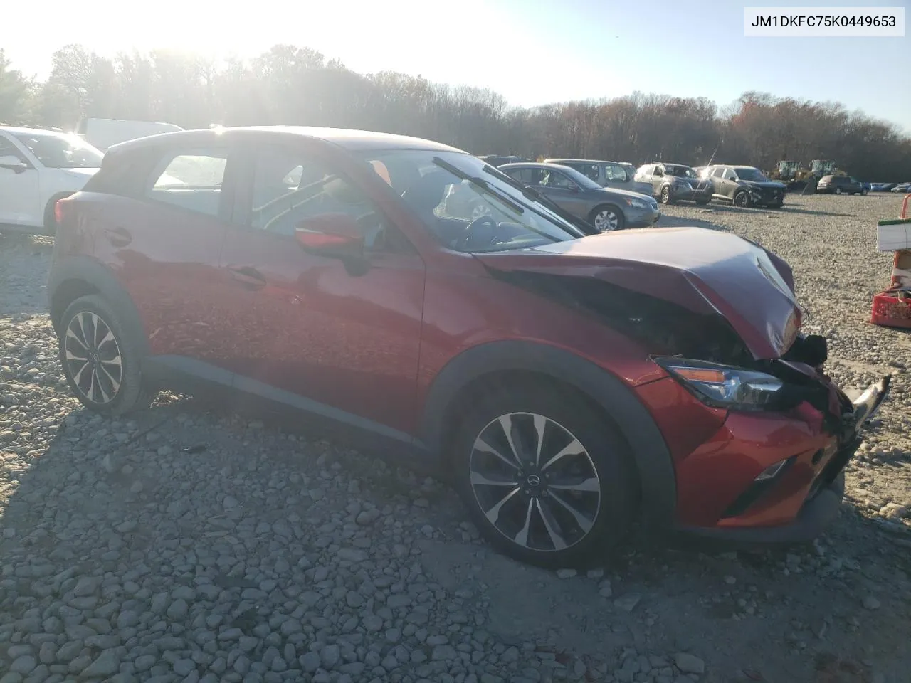 2019 Mazda Cx-3 Touring VIN: JM1DKFC75K0449653 Lot: 80712134