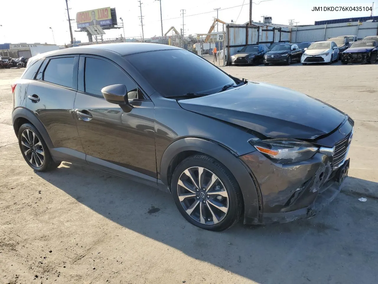 2019 Mazda Cx-3 Touring VIN: JM1DKDC76K0435104 Lot: 81283024