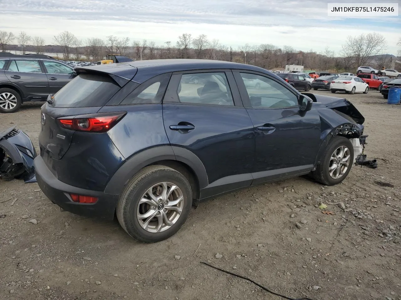 2020 Mazda Cx-3 Sport VIN: JM1DKFB75L1475246 Lot: 80696524