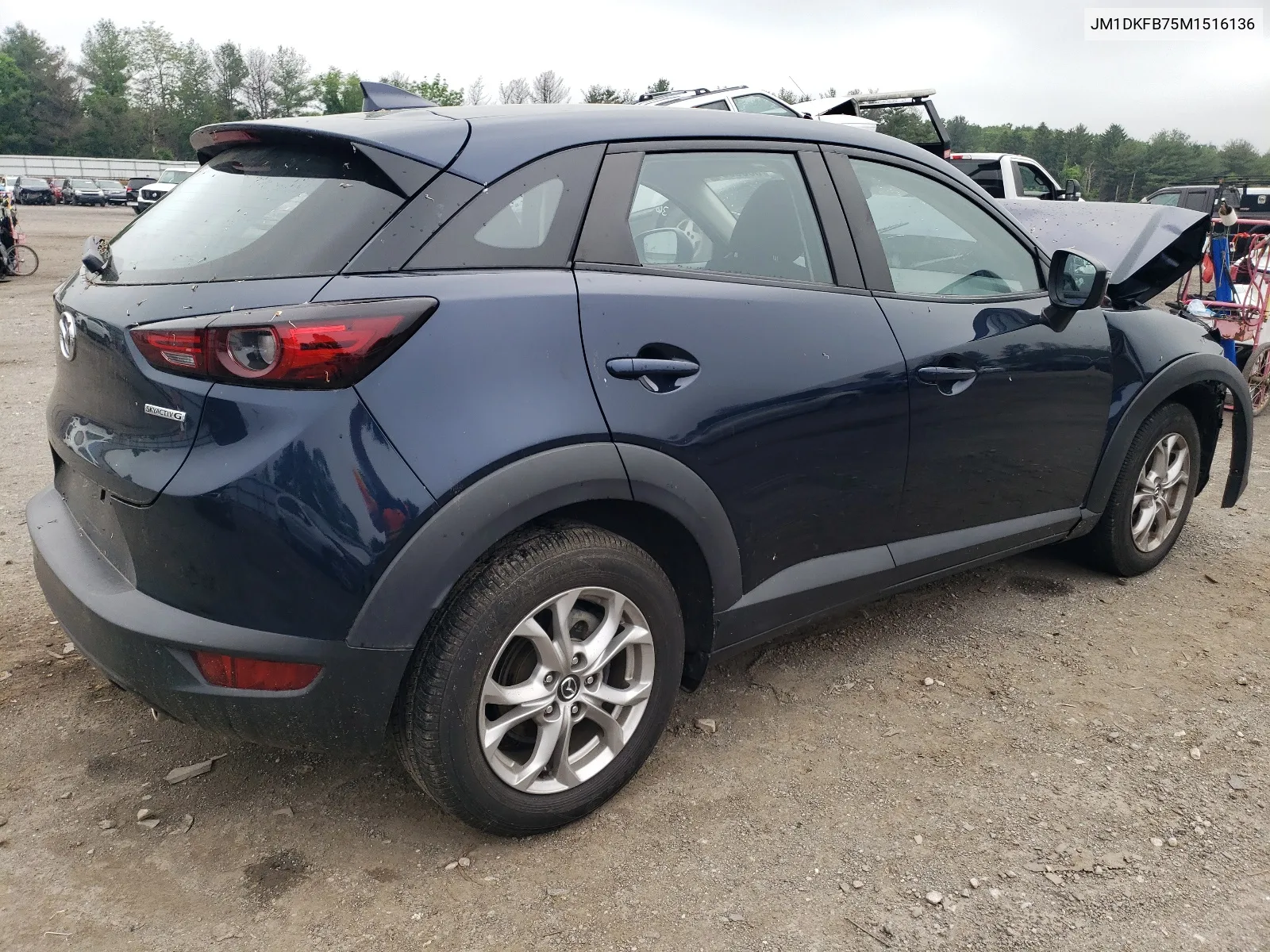 JM1DKFB75M1516136 2021 Mazda Cx-3 Sport