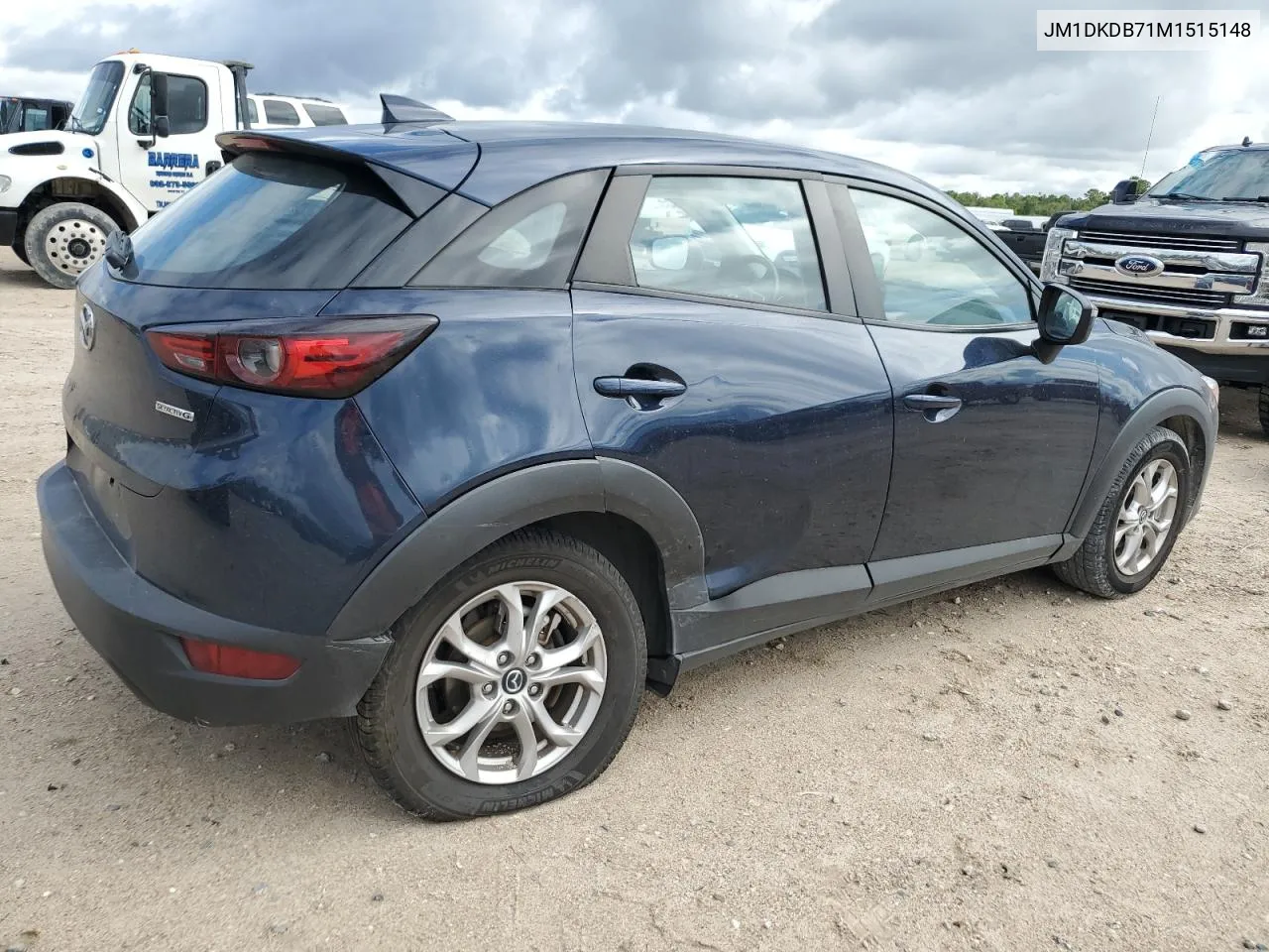 2021 Mazda Cx-3 Sport VIN: JM1DKDB71M1515148 Lot: 71504964