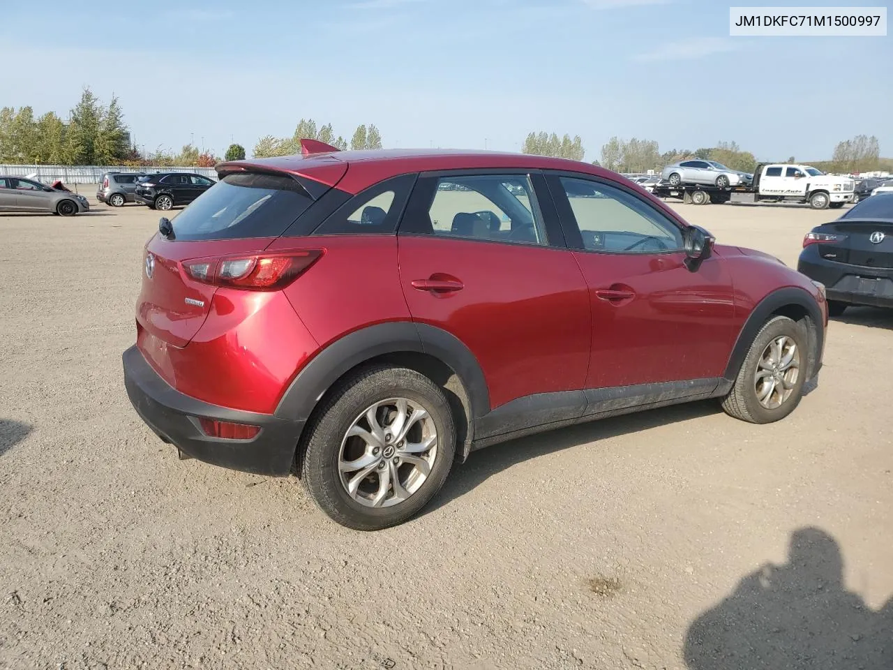 2021 Mazda Cx-3 Touring VIN: JM1DKFC71M1500997 Lot: 75393484