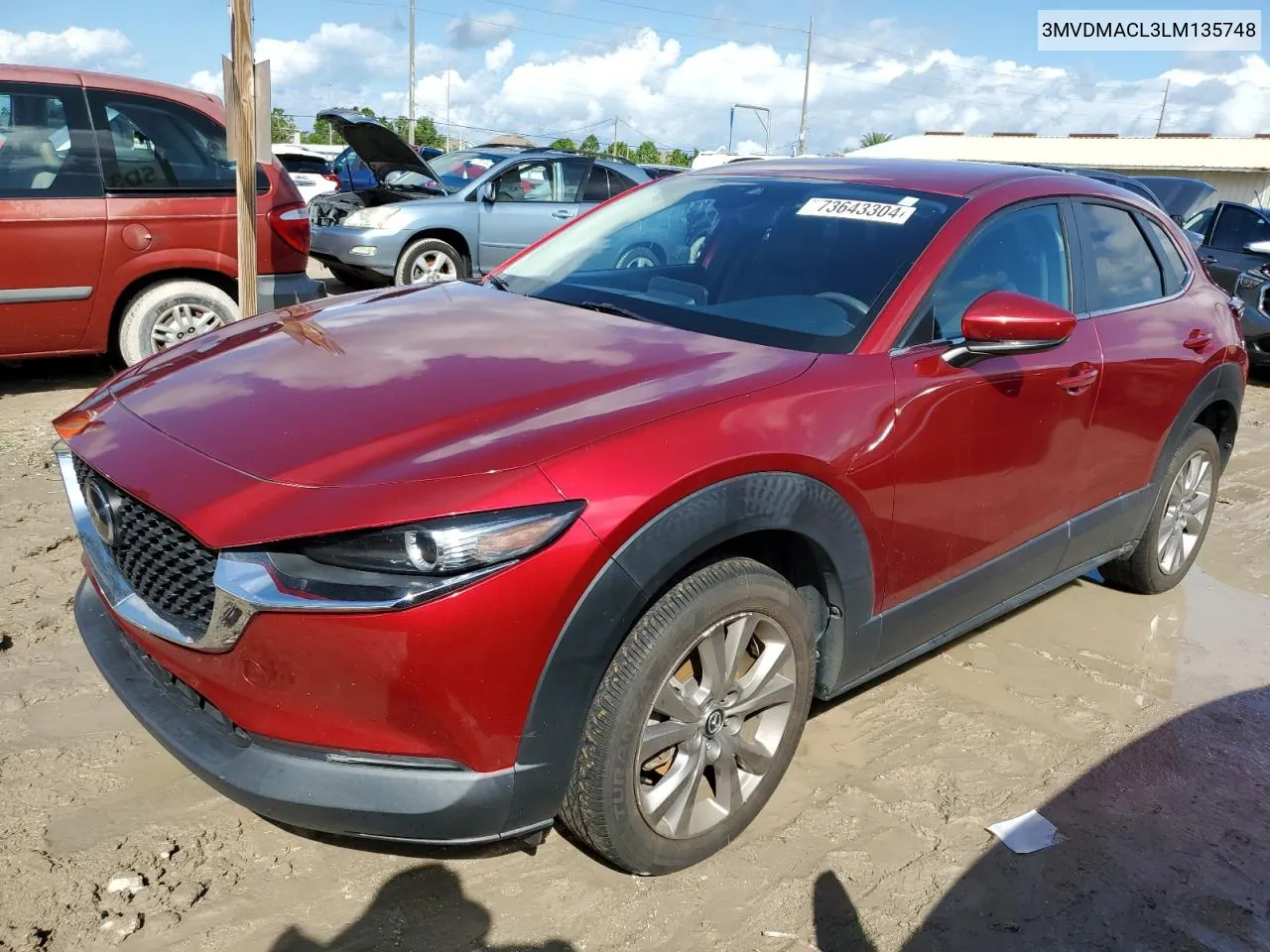 2020 Mazda Cx-30 Select VIN: 3MVDMACL3LM135748 Lot: 73643304