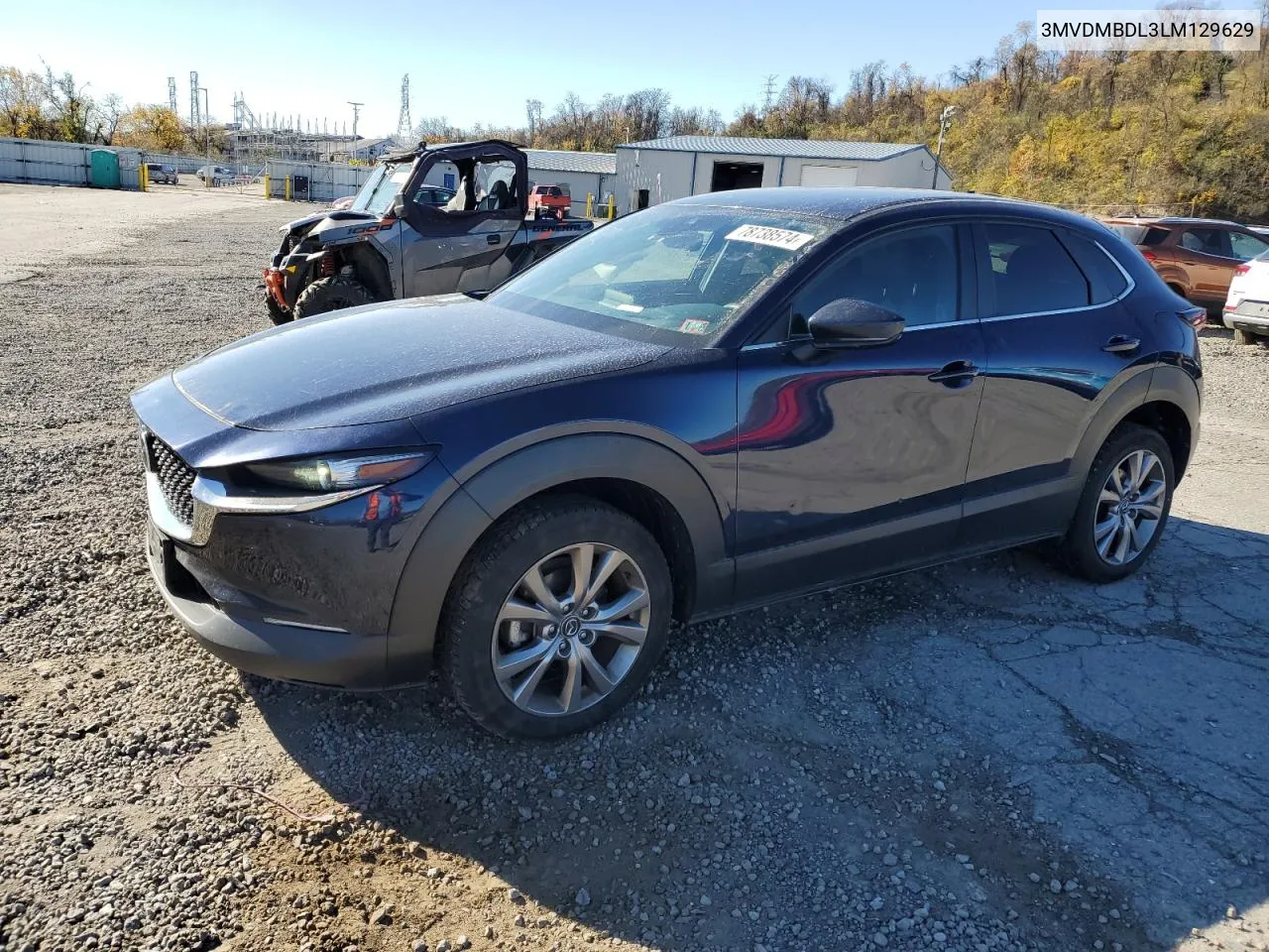 2020 Mazda Cx-30 Preferred VIN: 3MVDMBDL3LM129629 Lot: 78738574