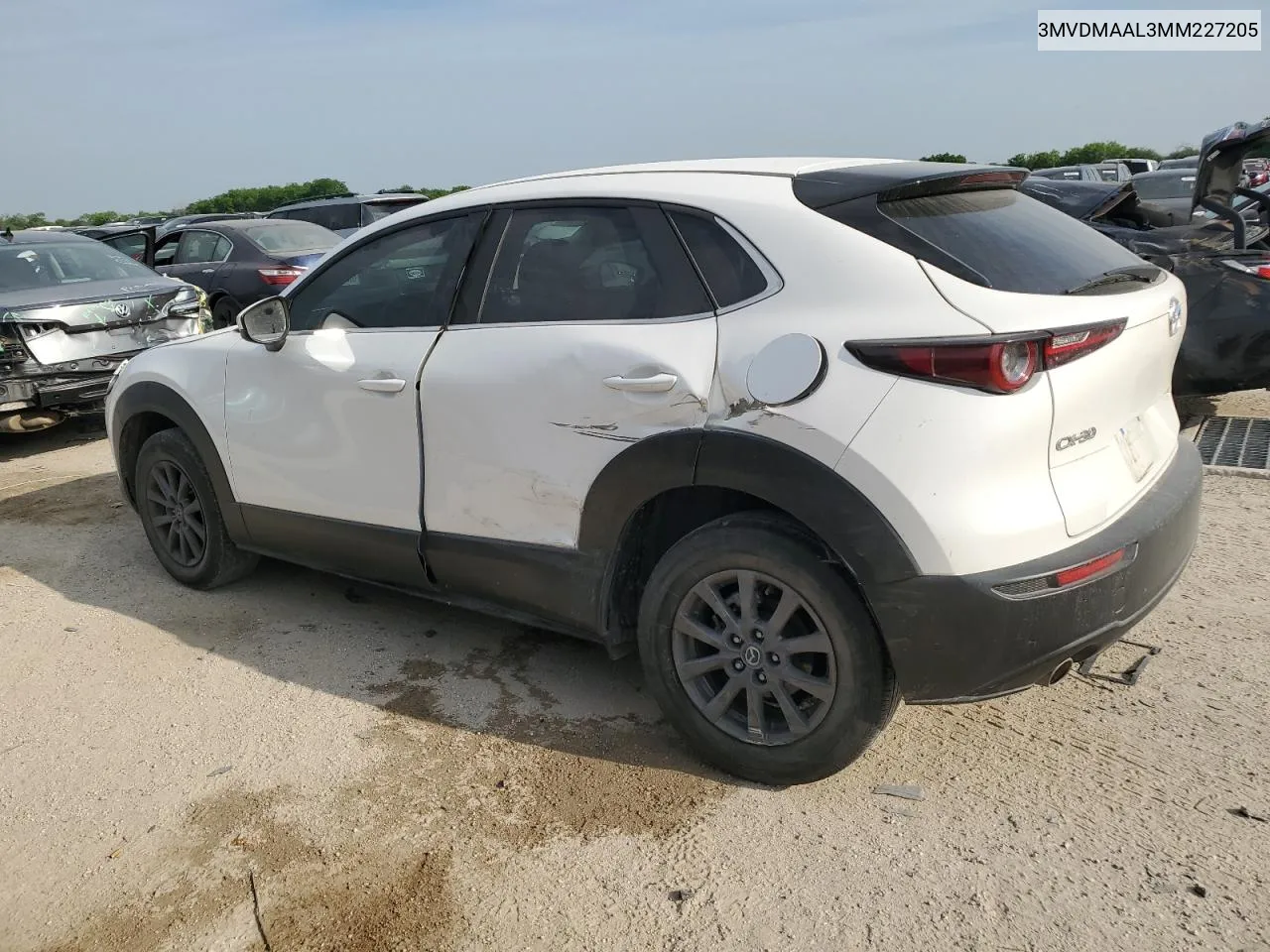 3MVDMAAL3MM227205 2021 Mazda Cx-30