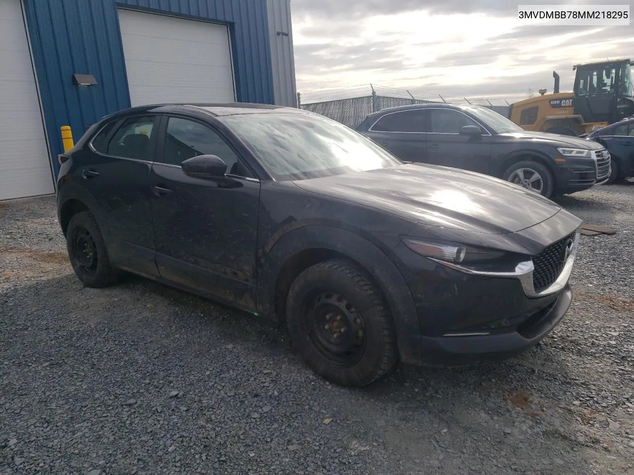 2021 Mazda Cx-30 Gx VIN: 3MVDMBB78MM218295 Lot: 49760984