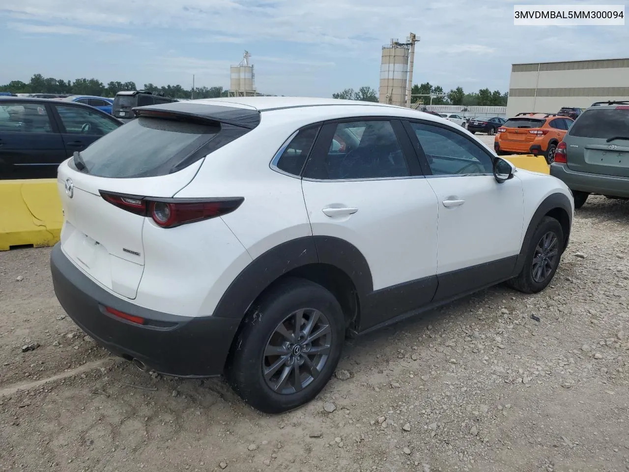 2021 Mazda Cx-30 VIN: 3MVDMBAL5MM300094 Lot: 59295924