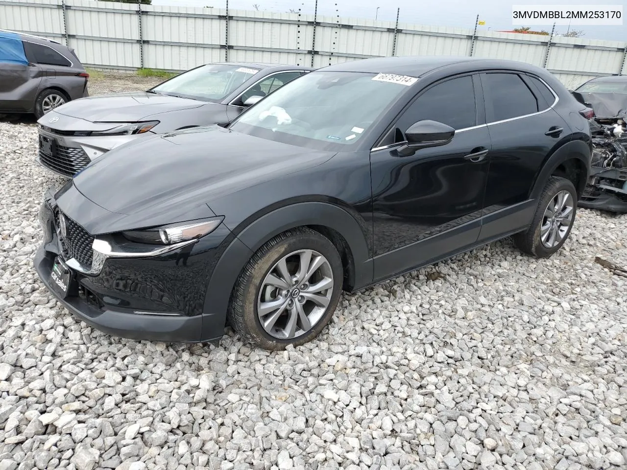 2021 Mazda Cx-30 Select VIN: 3MVDMBBL2MM253170 Lot: 66797314