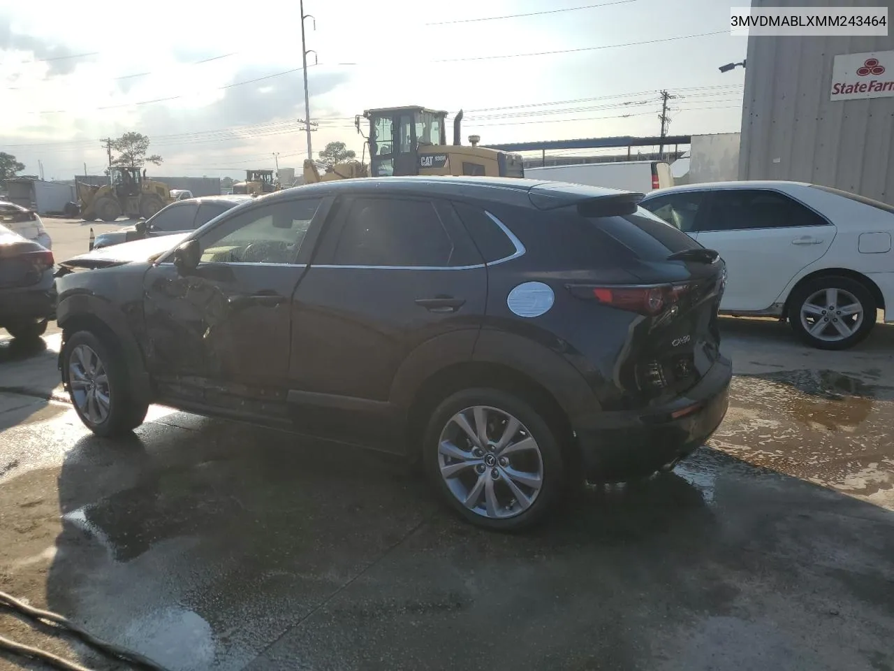 3MVDMABLXMM243464 2021 Mazda Cx-30 Select