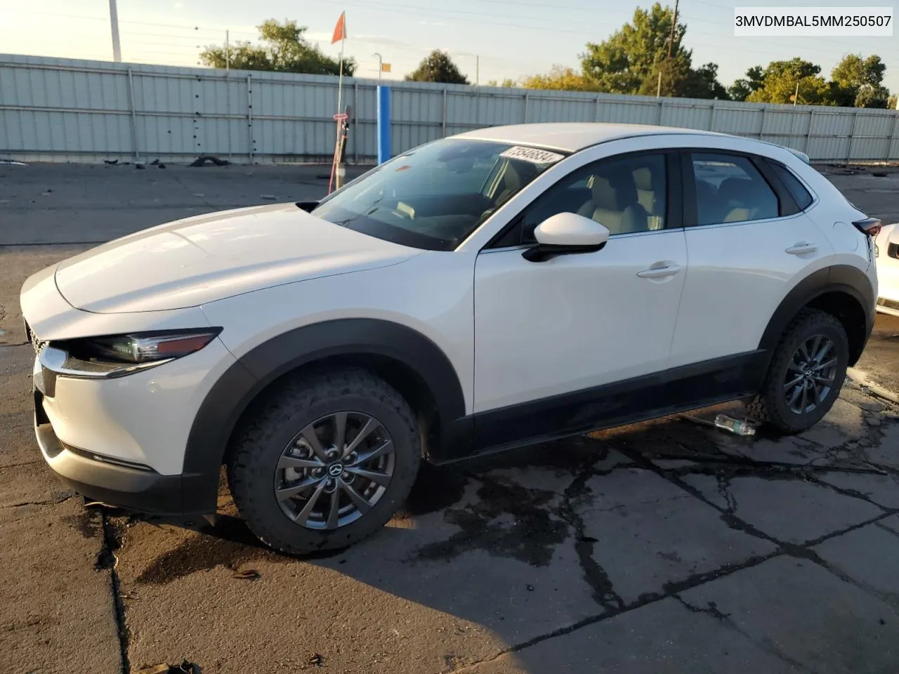 2021 Mazda Cx-30 VIN: 3MVDMBAL5MM250507 Lot: 73546834