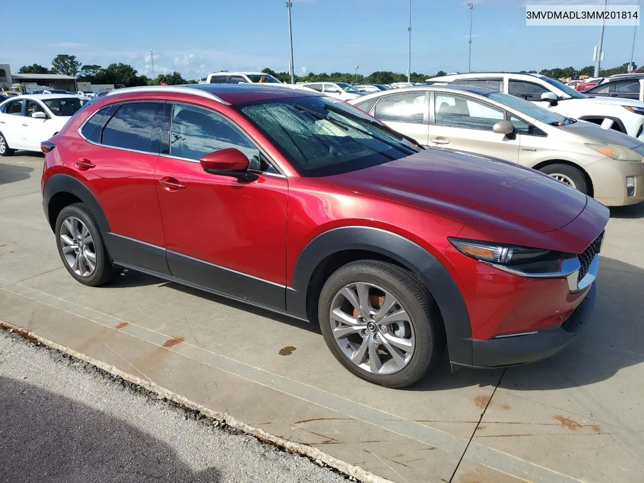 2021 Mazda Cx-30 Premium VIN: 3MVDMADL3MM201814 Lot: 74315804