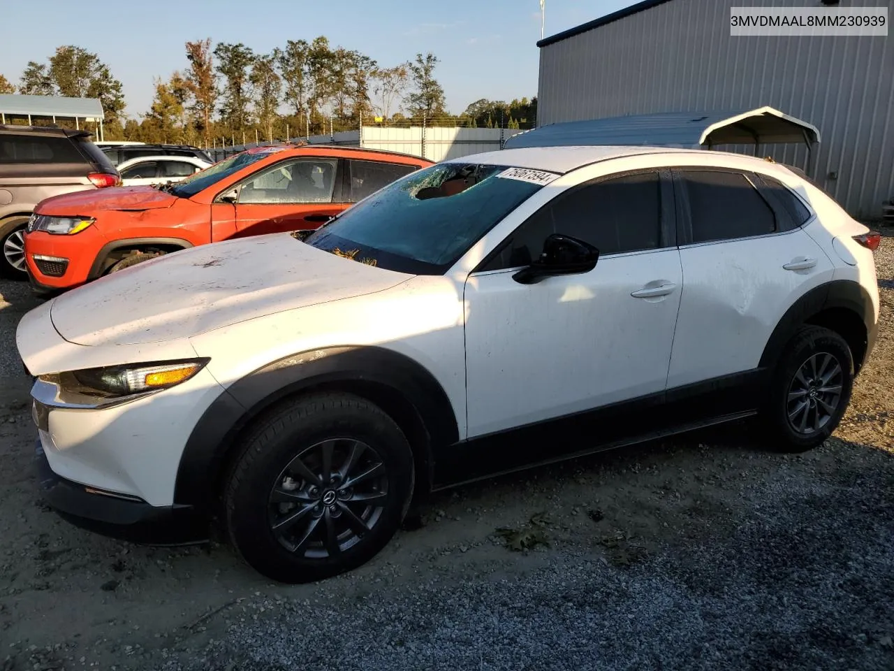 2021 Mazda Cx-30 VIN: 3MVDMAAL8MM230939 Lot: 75067594