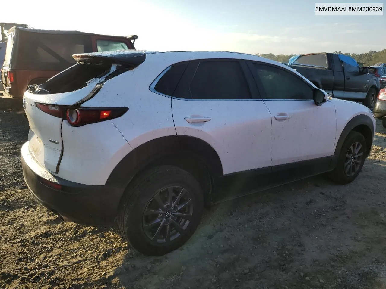 2021 Mazda Cx-30 VIN: 3MVDMAAL8MM230939 Lot: 75067594