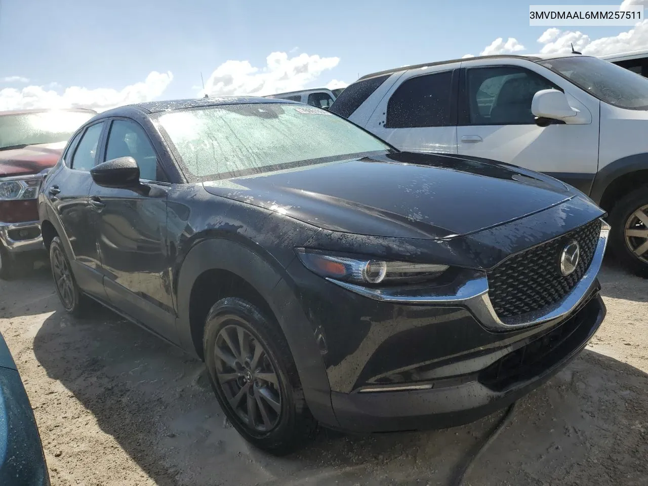 2021 Mazda Cx-30 VIN: 3MVDMAAL6MM257511 Lot: 76061934