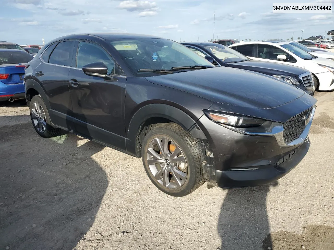 2021 Mazda Cx-30 Select VIN: 3MVDMABLXMM304442 Lot: 76178474