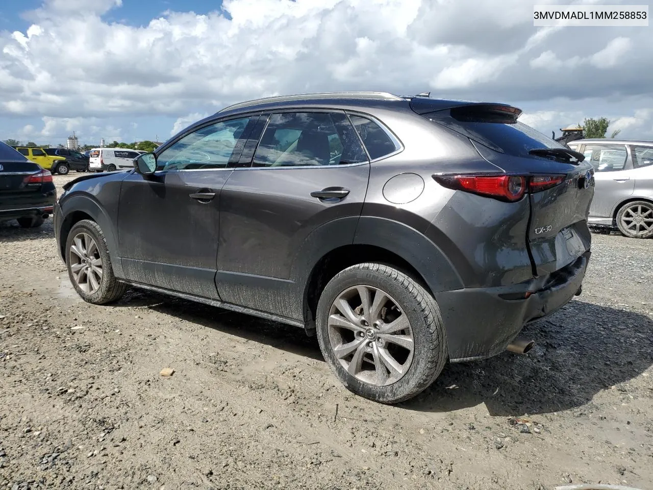 2021 Mazda Cx-30 Premium VIN: 3MVDMADL1MM258853 Lot: 77741444