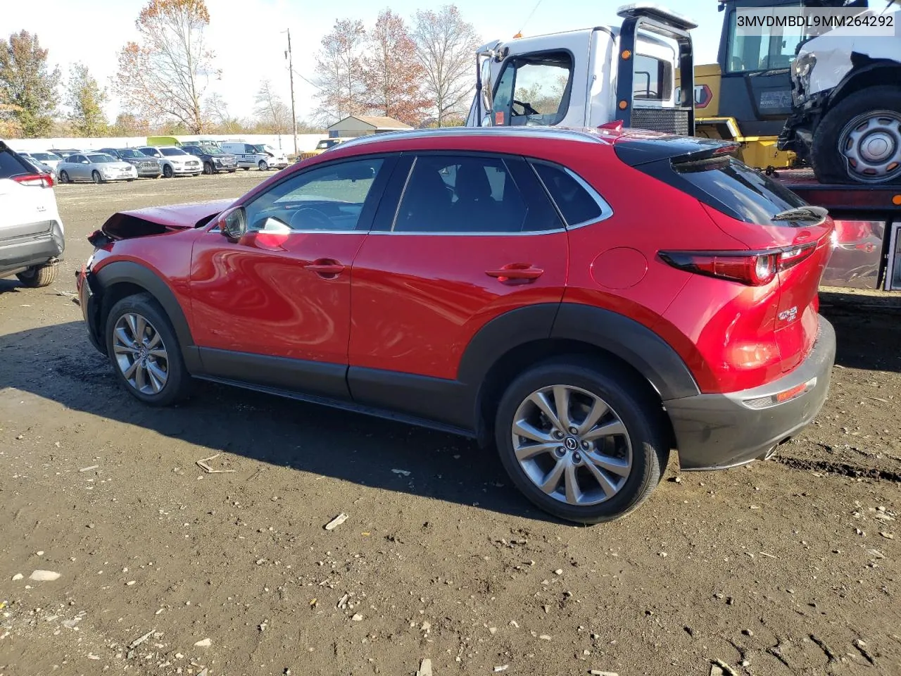 2021 Mazda Cx-30 Premium VIN: 3MVDMBDL9MM264292 Lot: 79629644