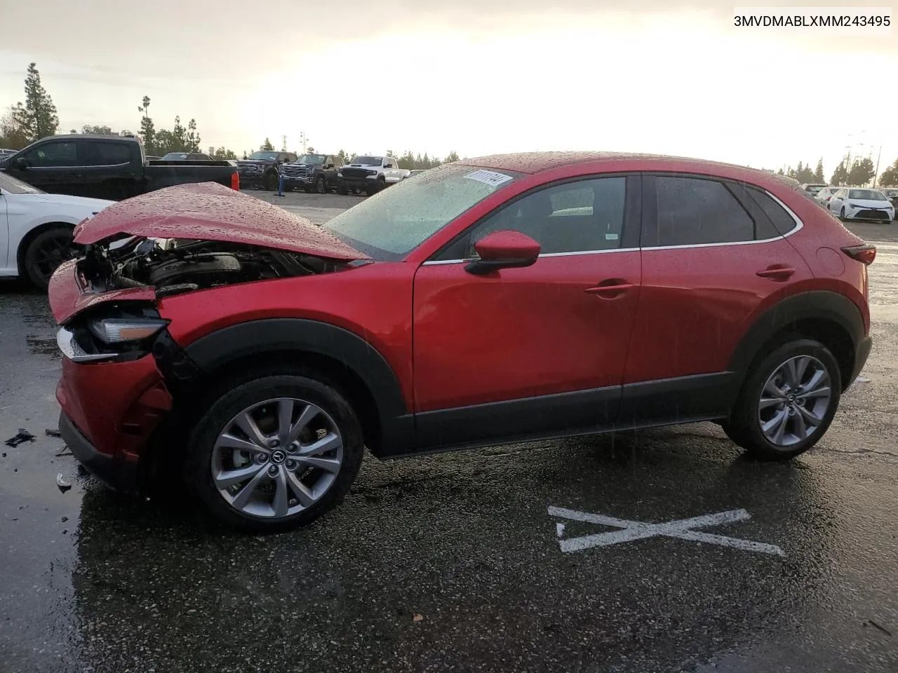 2021 Mazda Cx-30 Select VIN: 3MVDMABLXMM243495 Lot: 81111744