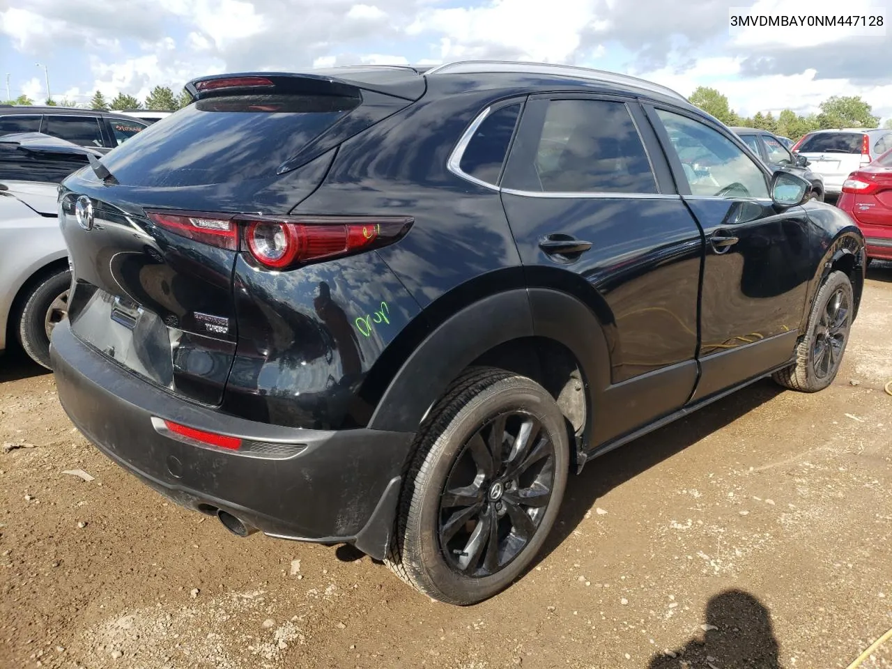 2022 Mazda Cx-30 VIN: 3MVDMBAY0NM447128 Lot: 54007924