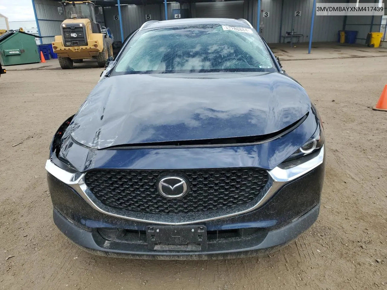 2022 Mazda Cx-30 VIN: 3MVDMBAYXNM417439 Lot: 57280884