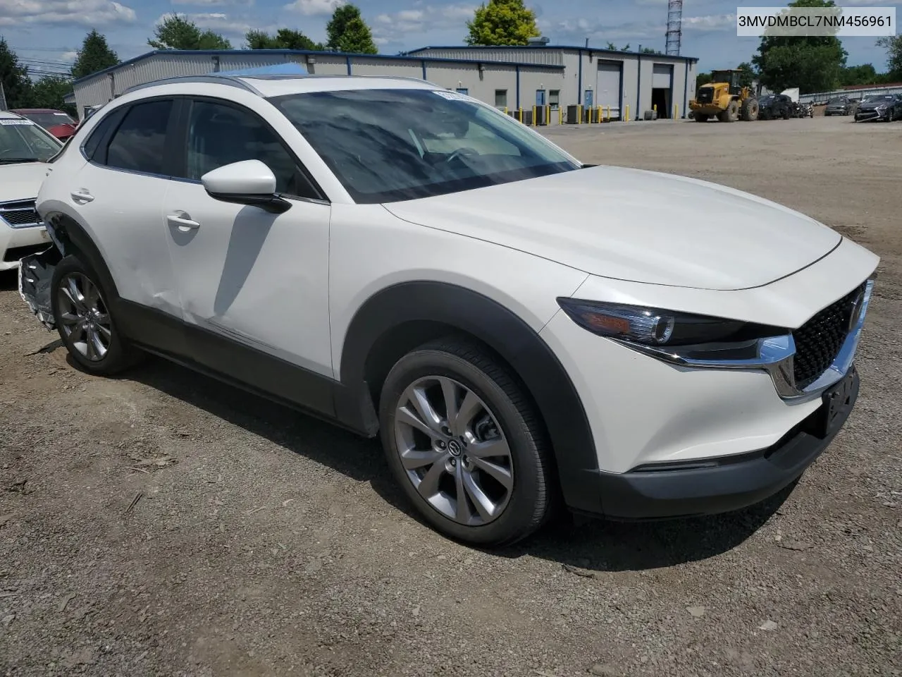 2022 Mazda Cx-30 Preferred VIN: 3MVDMBCL7NM456961 Lot: 61287454