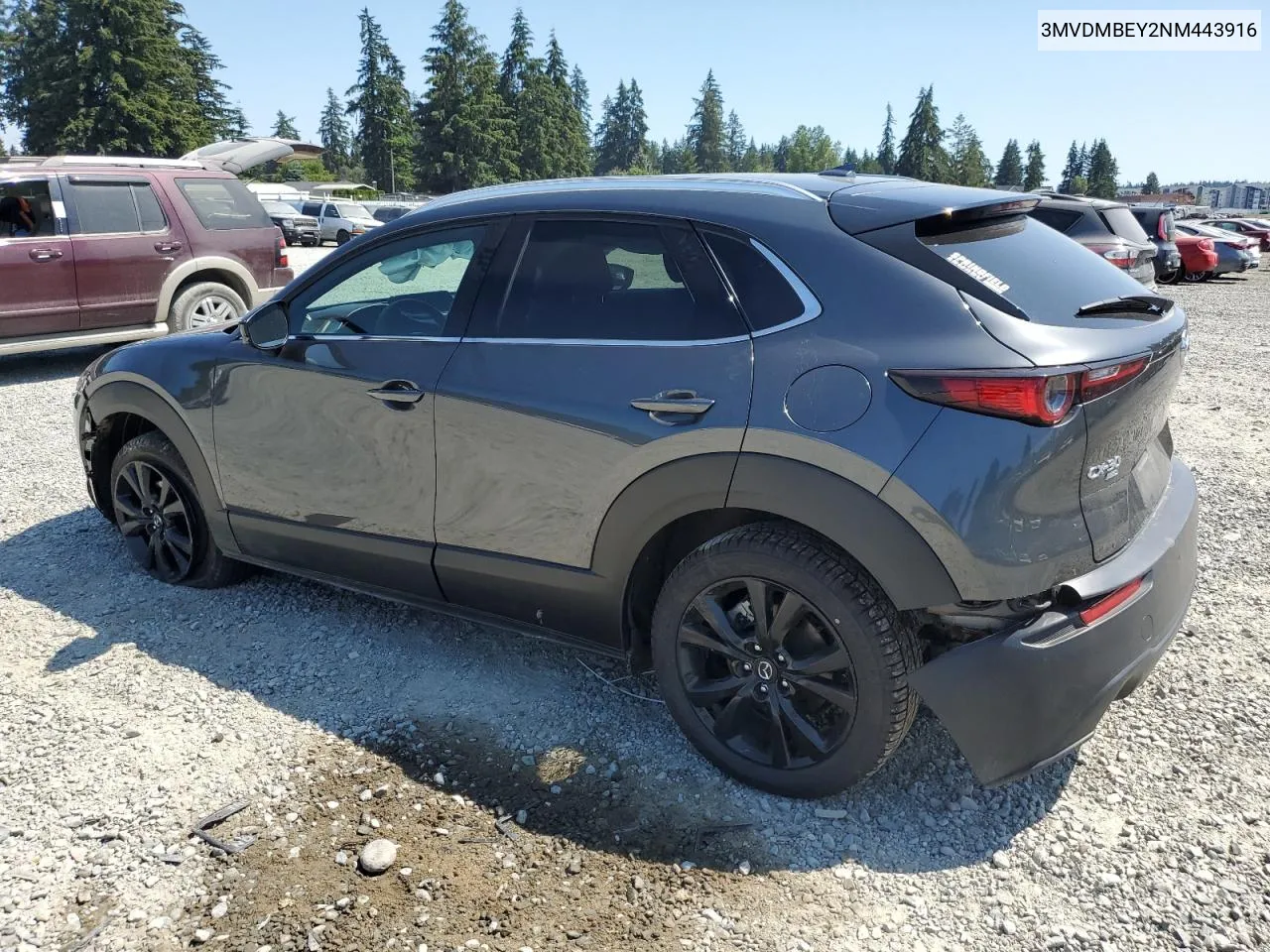 2022 Mazda Cx-30 Premium Plus VIN: 3MVDMBEY2NM443916 Lot: 62843734