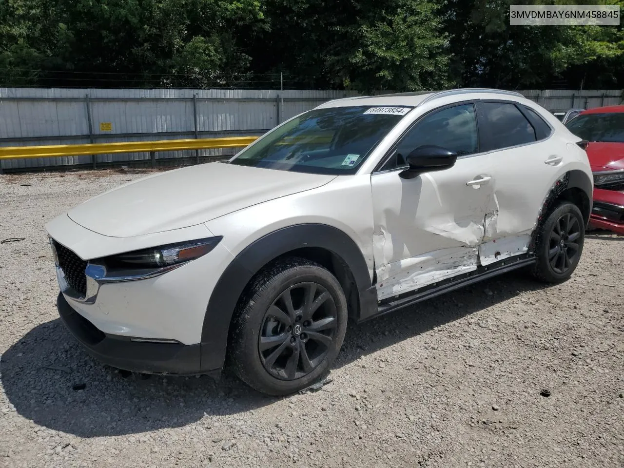 2022 Mazda Cx-30 VIN: 3MVDMBAY6NM458845 Lot: 64973854