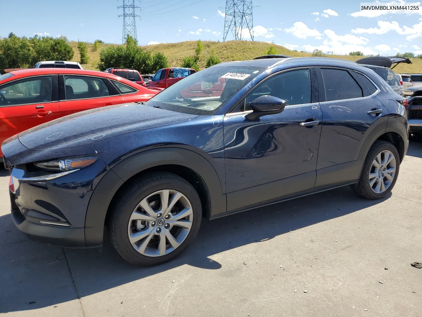 2022 Mazda Cx-30 Premium VIN: 3MVDMBDLXNM441255 Lot: 67406704