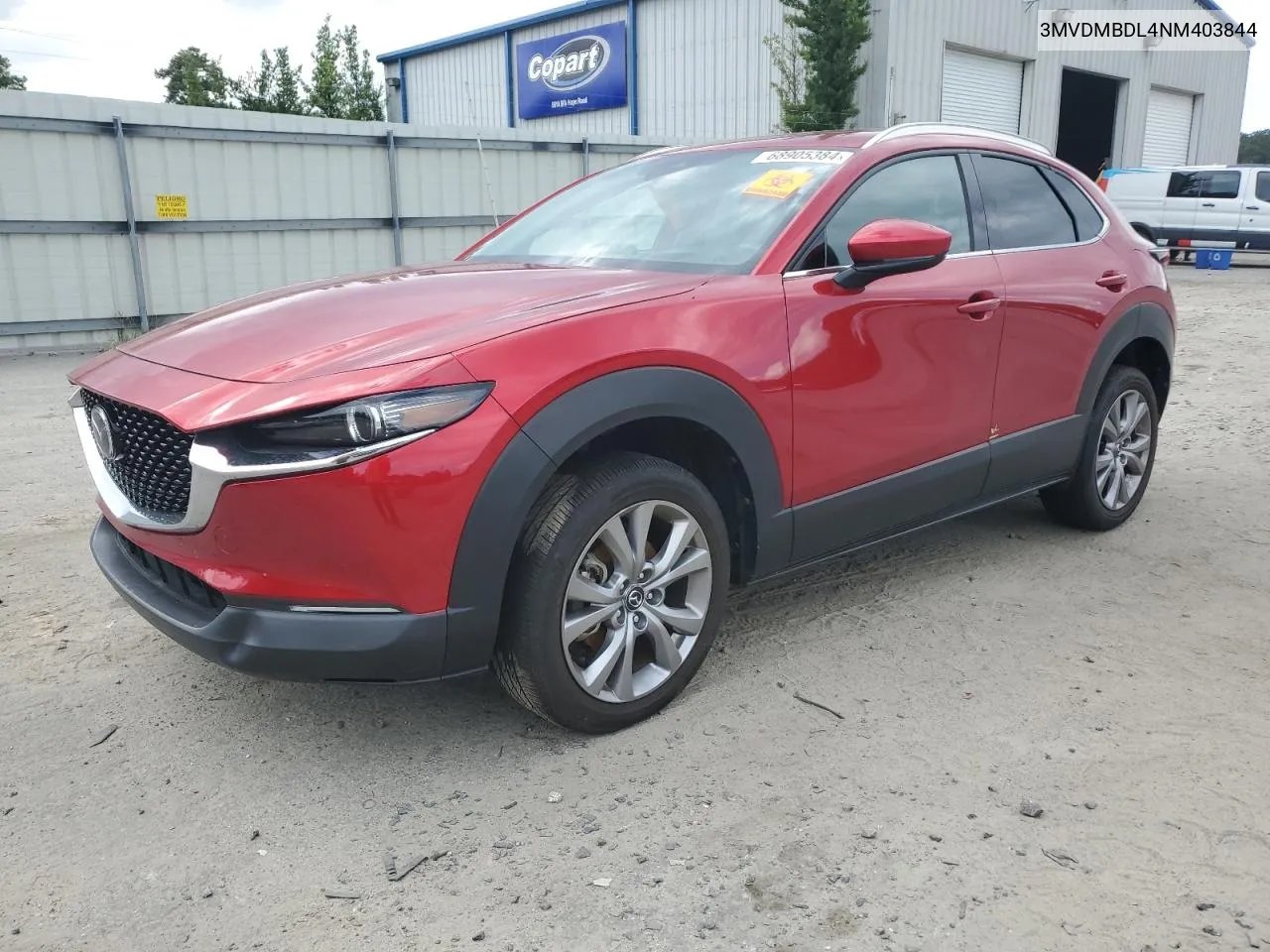 2022 Mazda Cx-30 Premium VIN: 3MVDMBDL4NM403844 Lot: 68905384