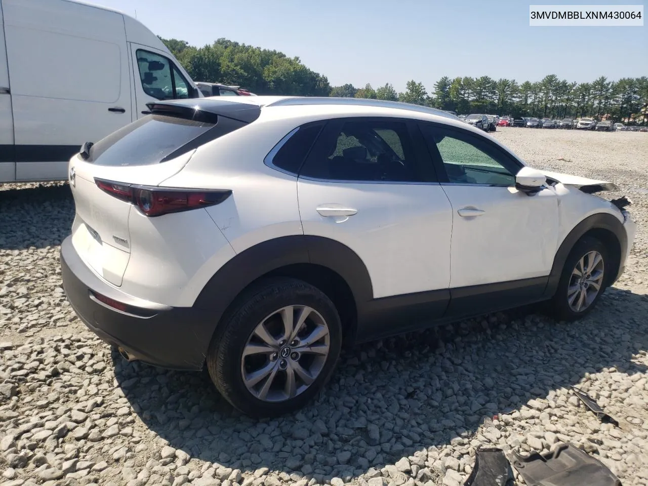 2022 Mazda Cx-30 Select VIN: 3MVDMBBLXNM430064 Lot: 68977184