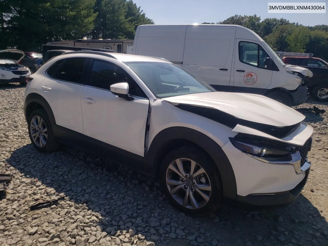 2022 Mazda Cx-30 Select VIN: 3MVDMBBLXNM430064 Lot: 68977184