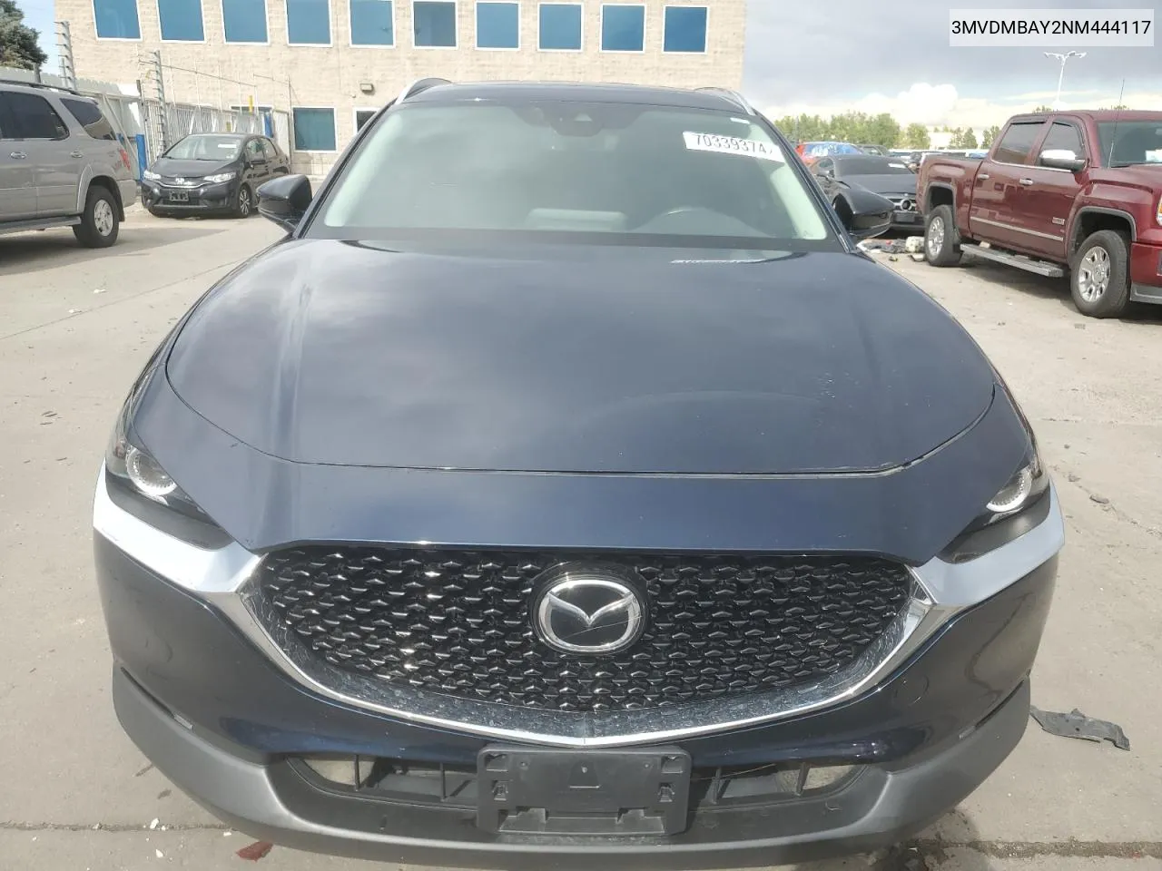 2022 Mazda Cx-30 VIN: 3MVDMBAY2NM444117 Lot: 70339374