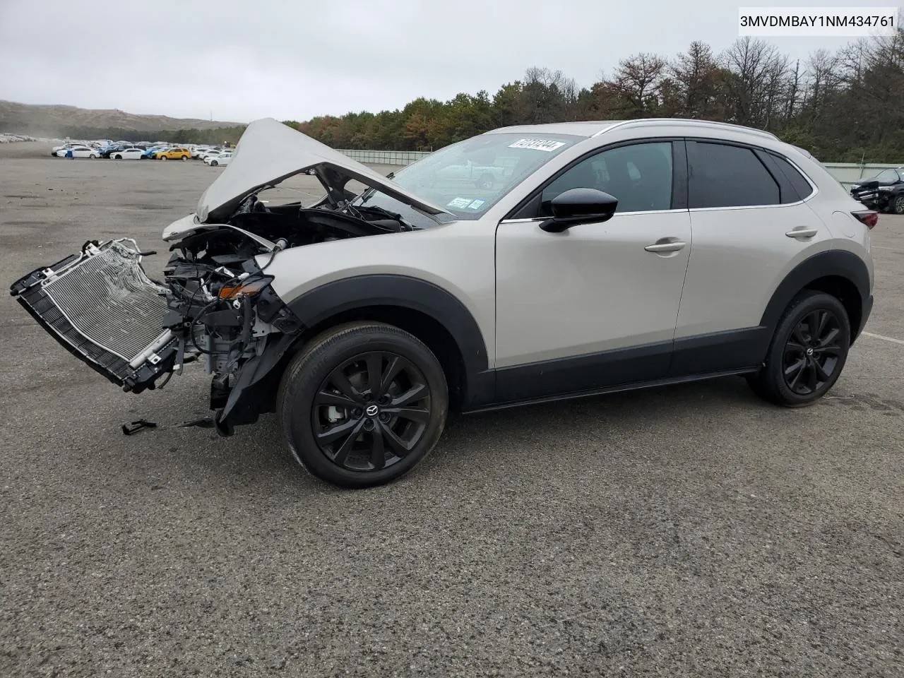 2022 Mazda Cx-30 VIN: 3MVDMBAY1NM434761 Lot: 72731244