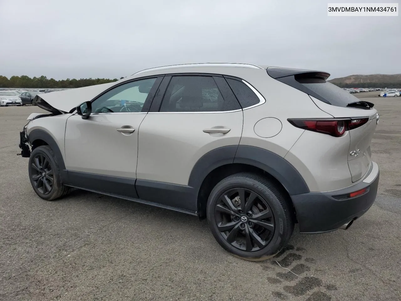 2022 Mazda Cx-30 VIN: 3MVDMBAY1NM434761 Lot: 72731244