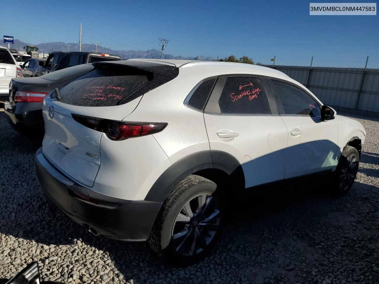 2022 Mazda Cx-30 Preferred VIN: 3MVDMBCL0NM447583 Lot: 73402564