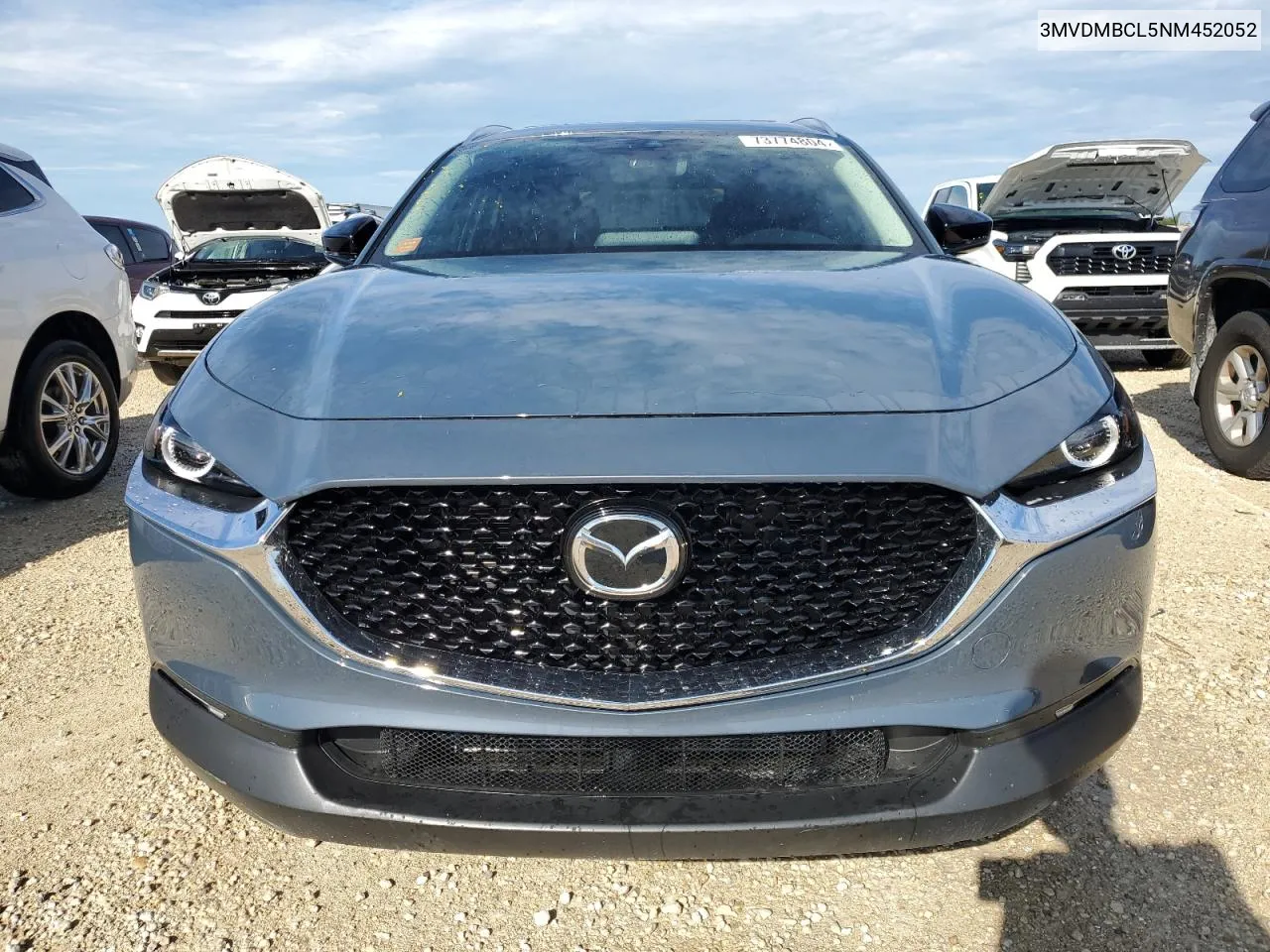 2022 Mazda Cx-30 Preferred VIN: 3MVDMBCL5NM452052 Lot: 73774804