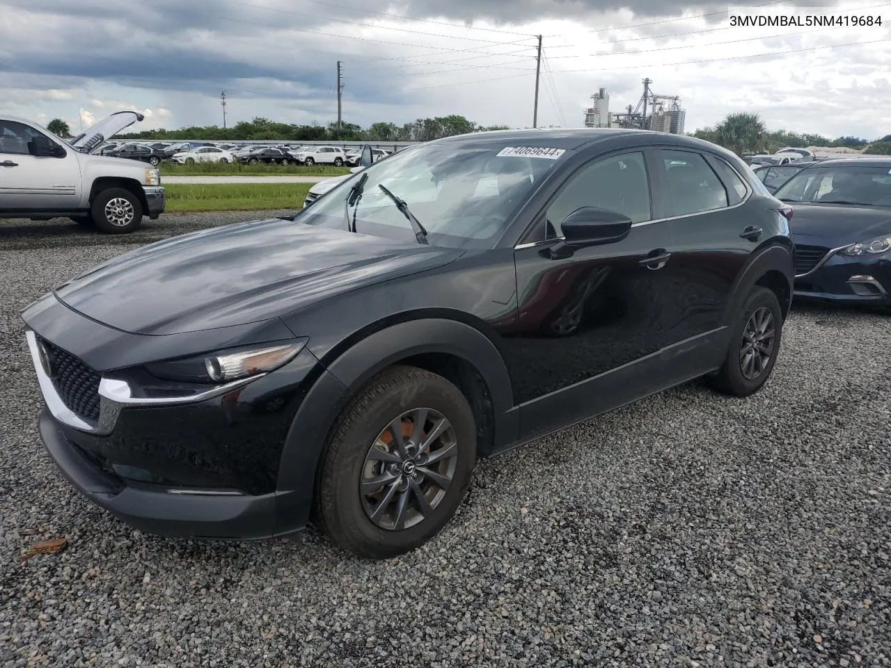 2022 Mazda Cx-30 VIN: 3MVDMBAL5NM419684 Lot: 74069644