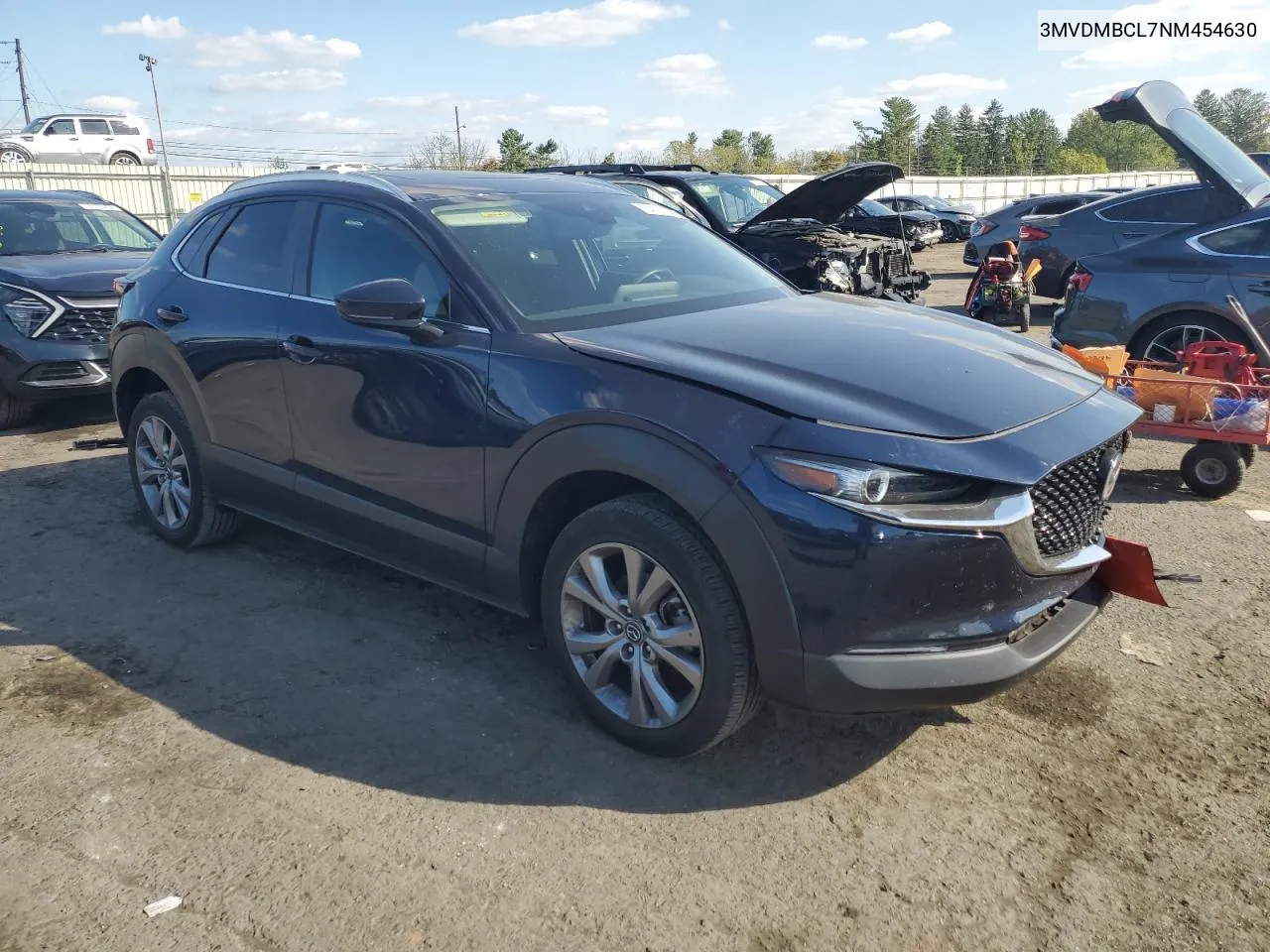 2022 Mazda Cx-30 Preferred VIN: 3MVDMBCL7NM454630 Lot: 74119744