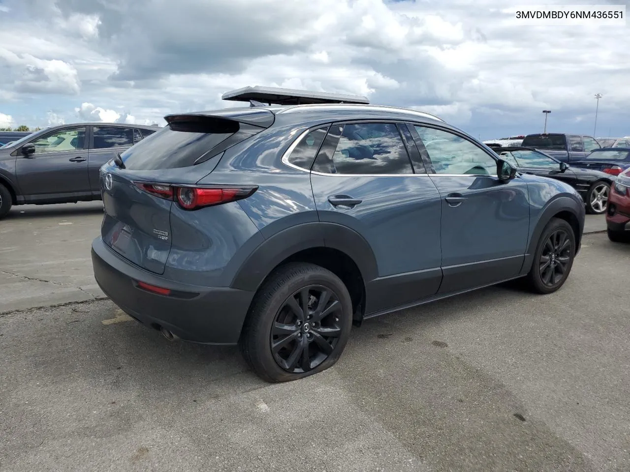 2022 Mazda Cx-30 Premium VIN: 3MVDMBDY6NM436551 Lot: 74139944