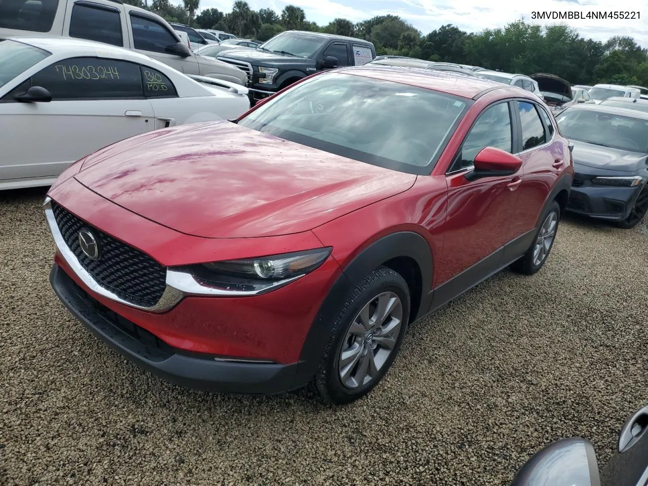 2022 Mazda Cx-30 Select VIN: 3MVDMBBL4NM455221 Lot: 74482044