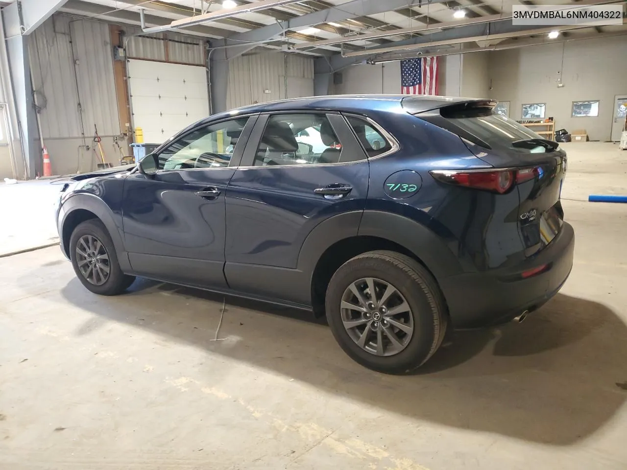 2022 Mazda Cx-30 VIN: 3MVDMBAL6NM404322 Lot: 74905724