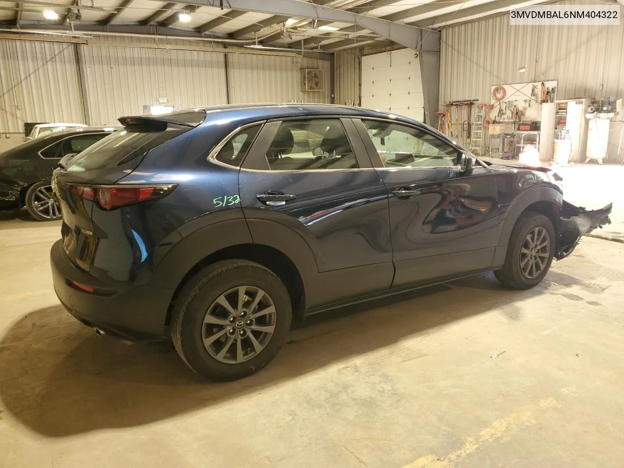 2022 Mazda Cx-30 VIN: 3MVDMBAL6NM404322 Lot: 74905724