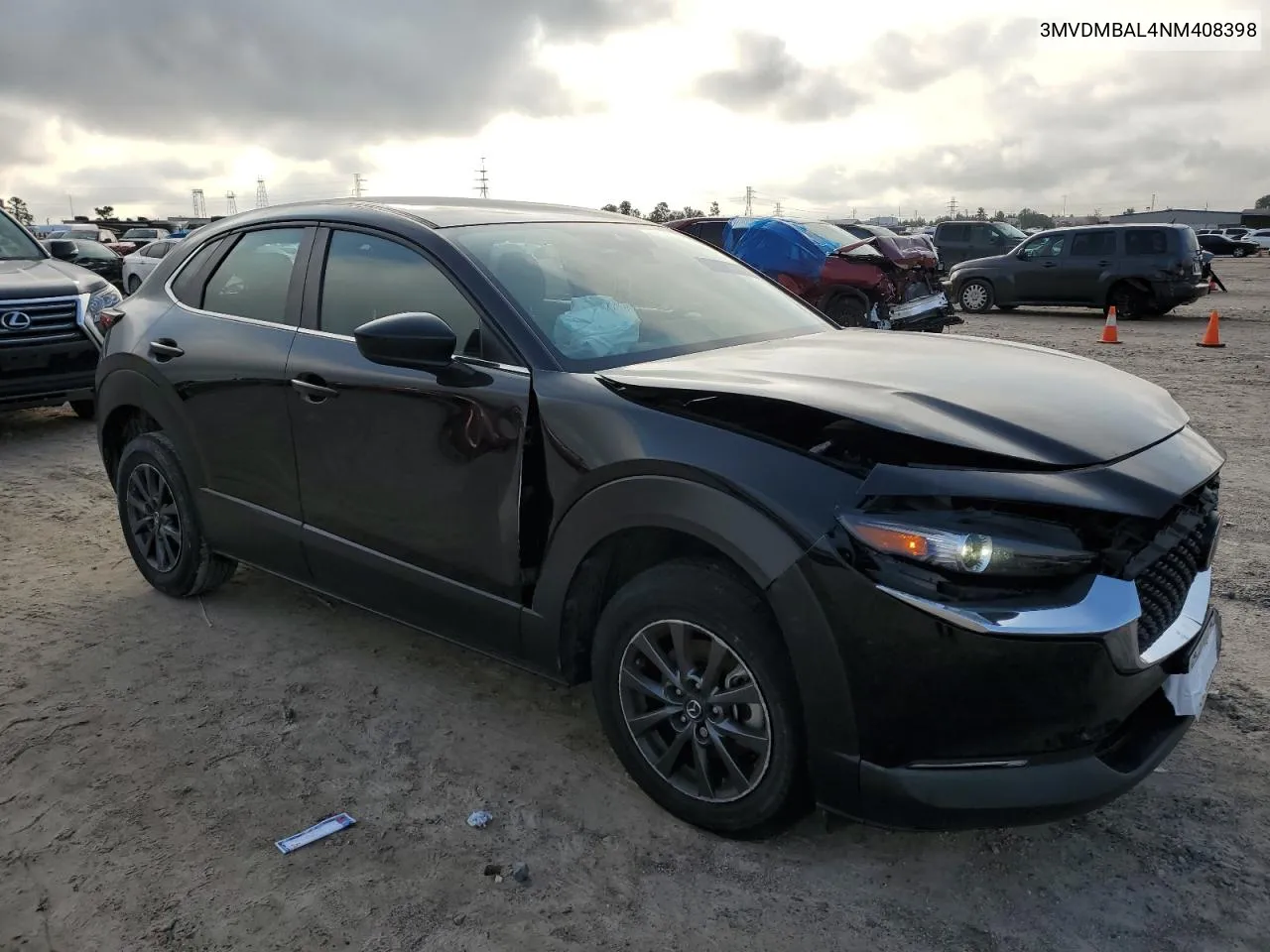 2022 Mazda Cx-30 VIN: 3MVDMBAL4NM408398 Lot: 78482834