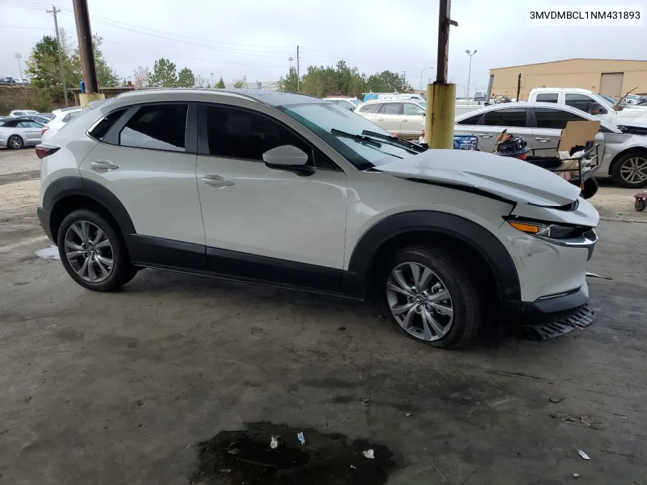 2022 Mazda Cx-30 Preferred VIN: 3MVDMBCL1NM431893 Lot: 79393504