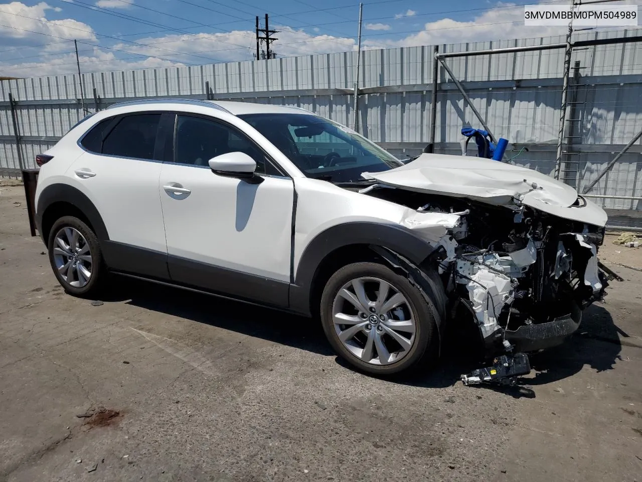 2023 Mazda Cx-30 Select VIN: 3MVDMBBM0PM504989 Lot: 62872134