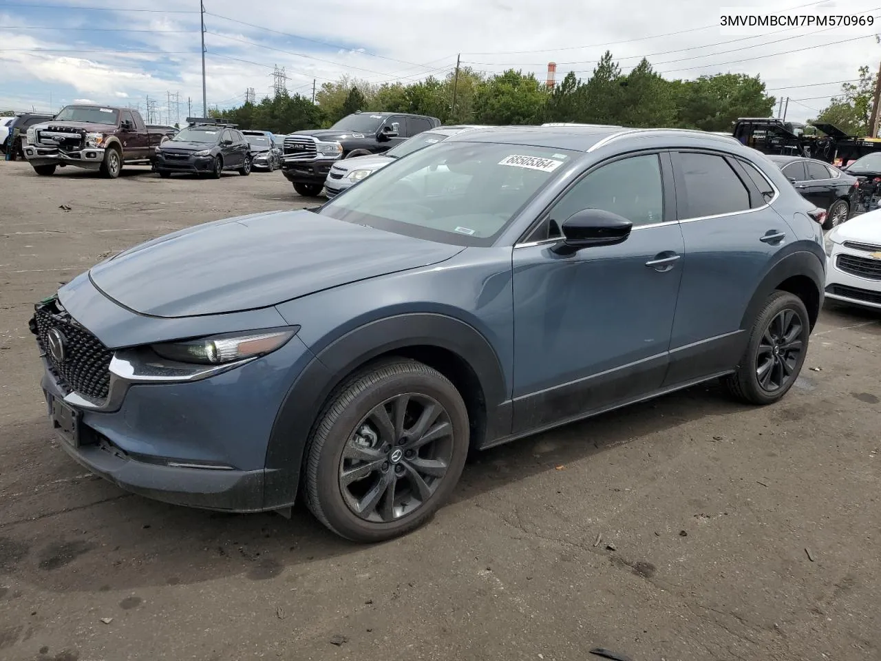 2023 Mazda Cx-30 Preferred VIN: 3MVDMBCM7PM570969 Lot: 68505364