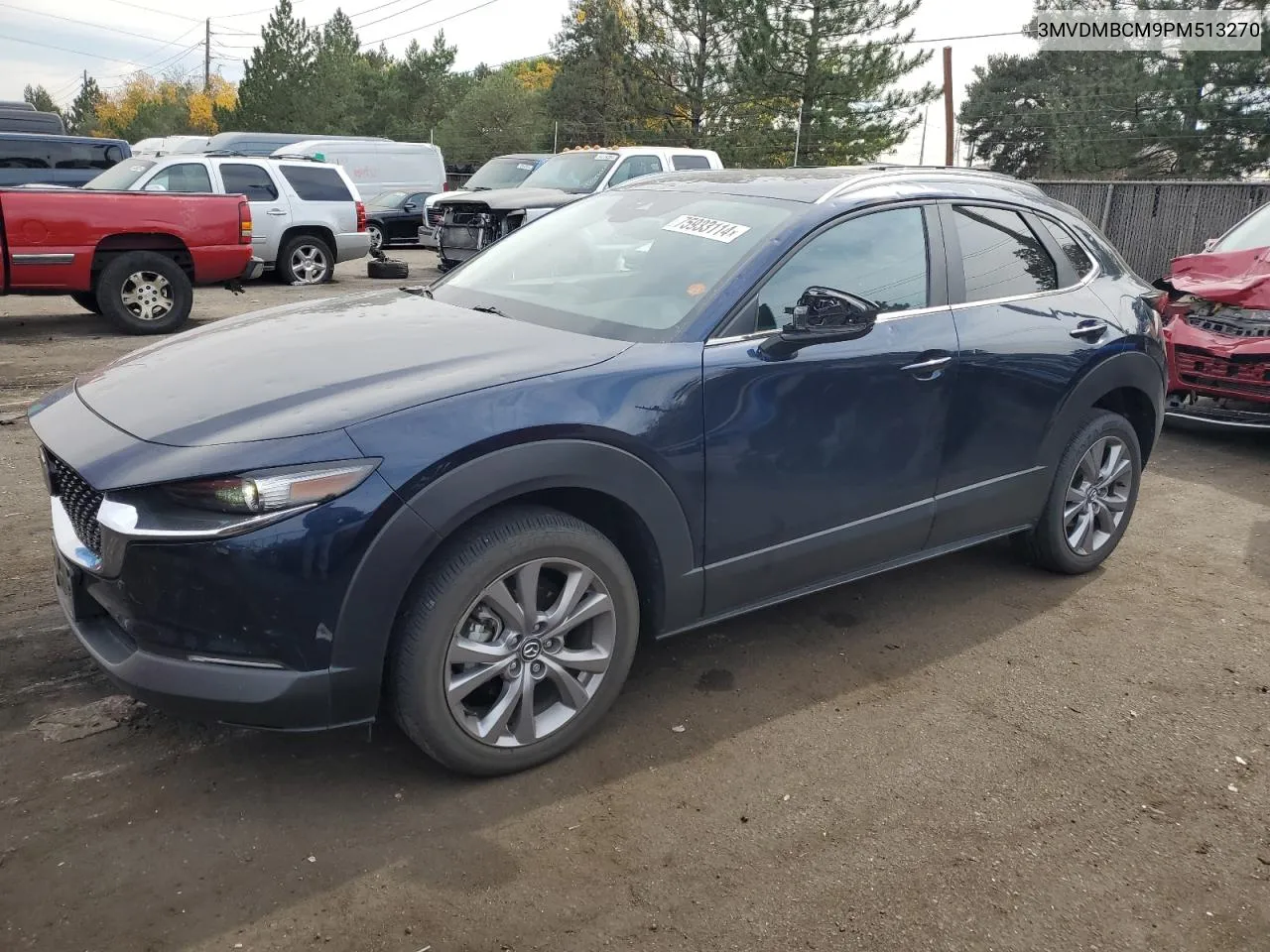 2023 Mazda Cx-30 Preferred VIN: 3MVDMBCM9PM513270 Lot: 75933114