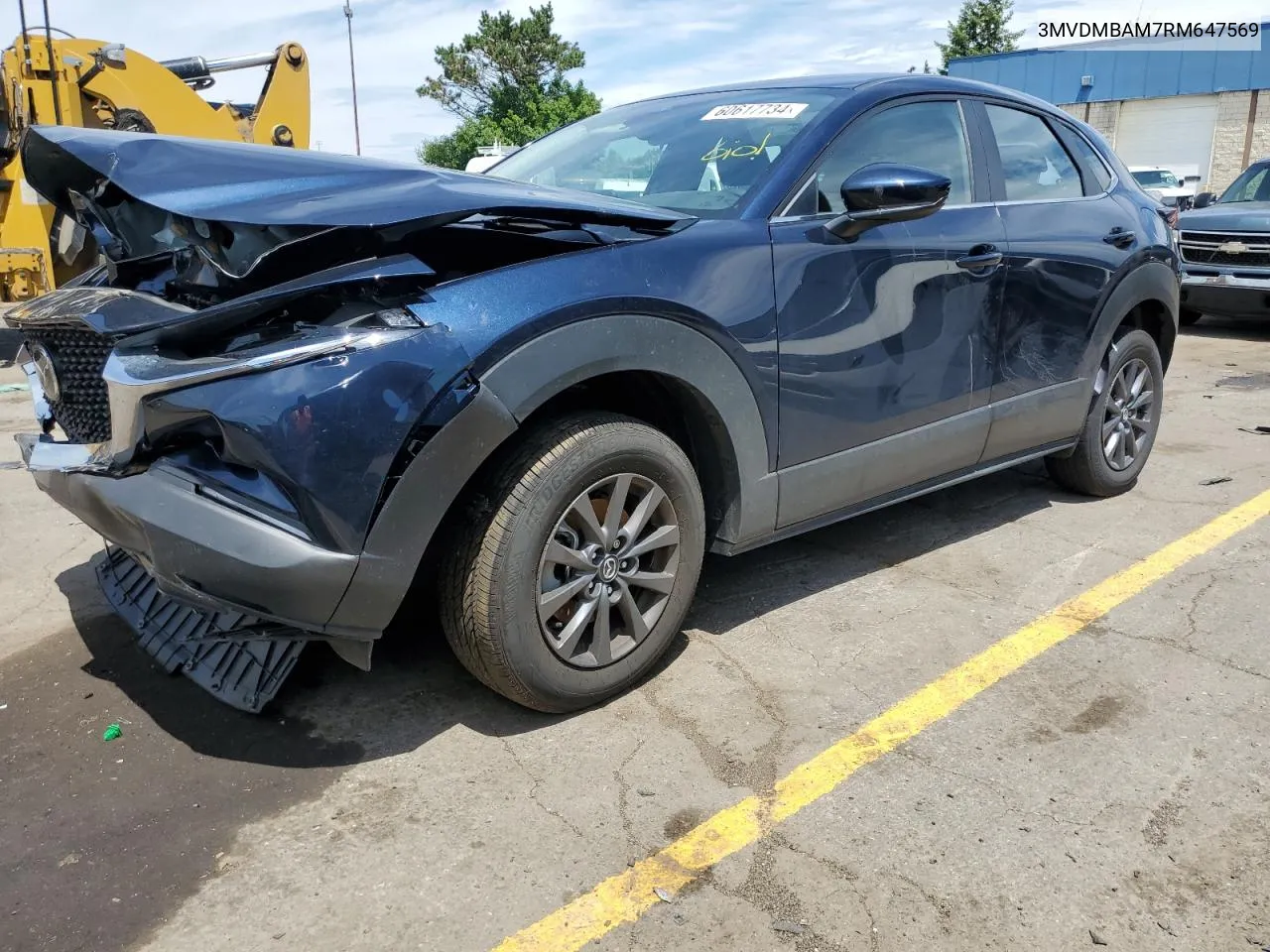 2024 Mazda Cx-30 VIN: 3MVDMBAM7RM647569 Lot: 60617734