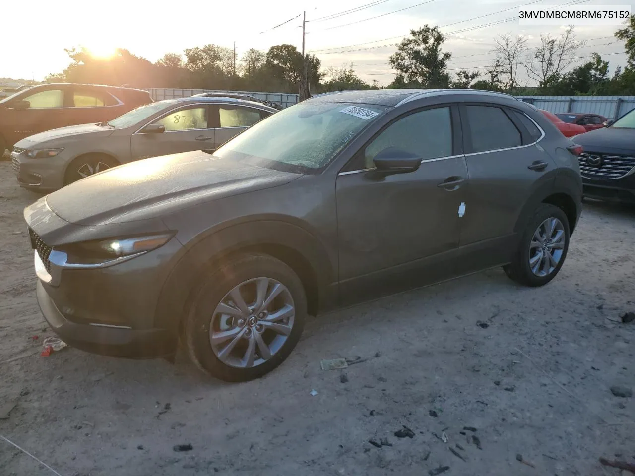 2024 Mazda Cx-30 Preferred VIN: 3MVDMBCM8RM675152 Lot: 70850794